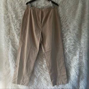 Stretchy Khaki High Waisted Pants